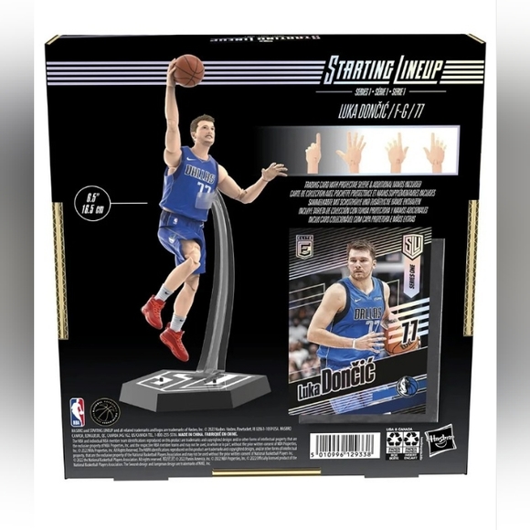 Luka Doncic NEW Hasbro Starting Lineup Series 1 NBA 6" Action Figure - Picture 3 of 12